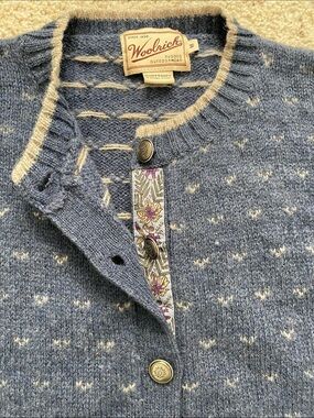 Vintage Woolrich Cardigan. M.